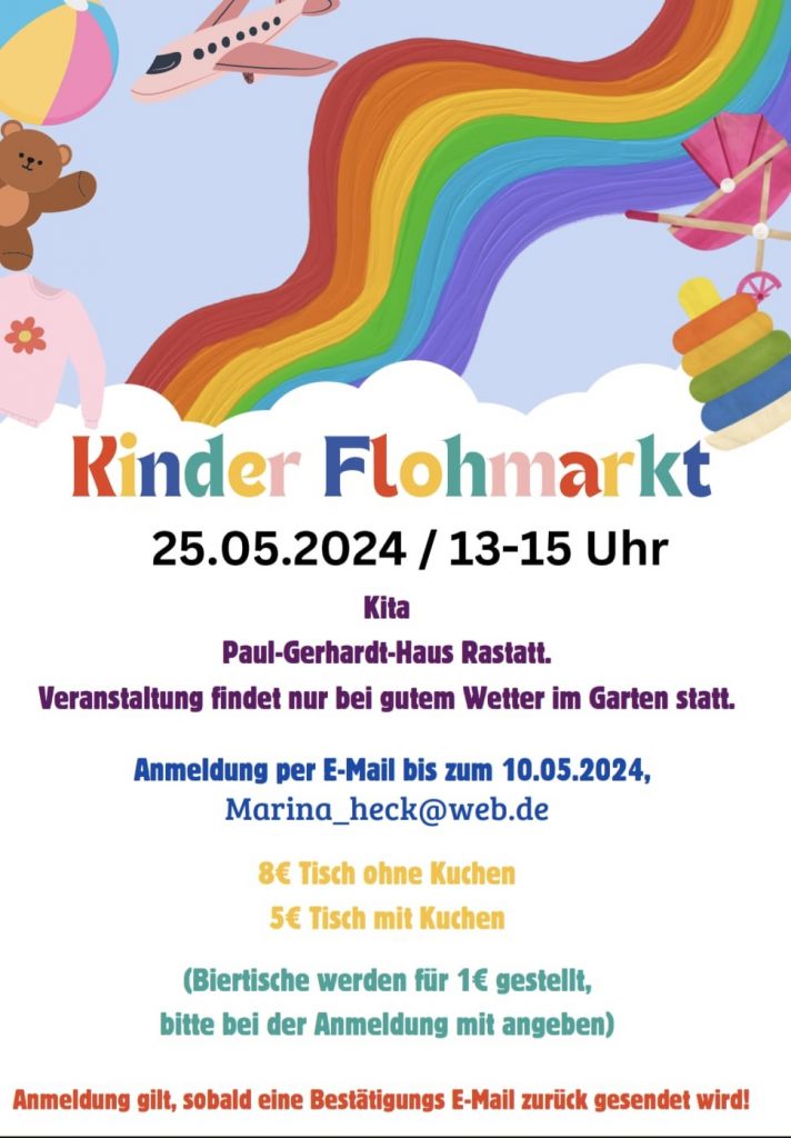 Flyer Kinder Flohmarkt